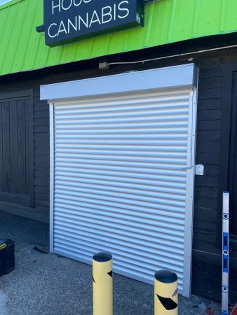 QMI Installed Exterior Security Shutters after smash and grap robbery
